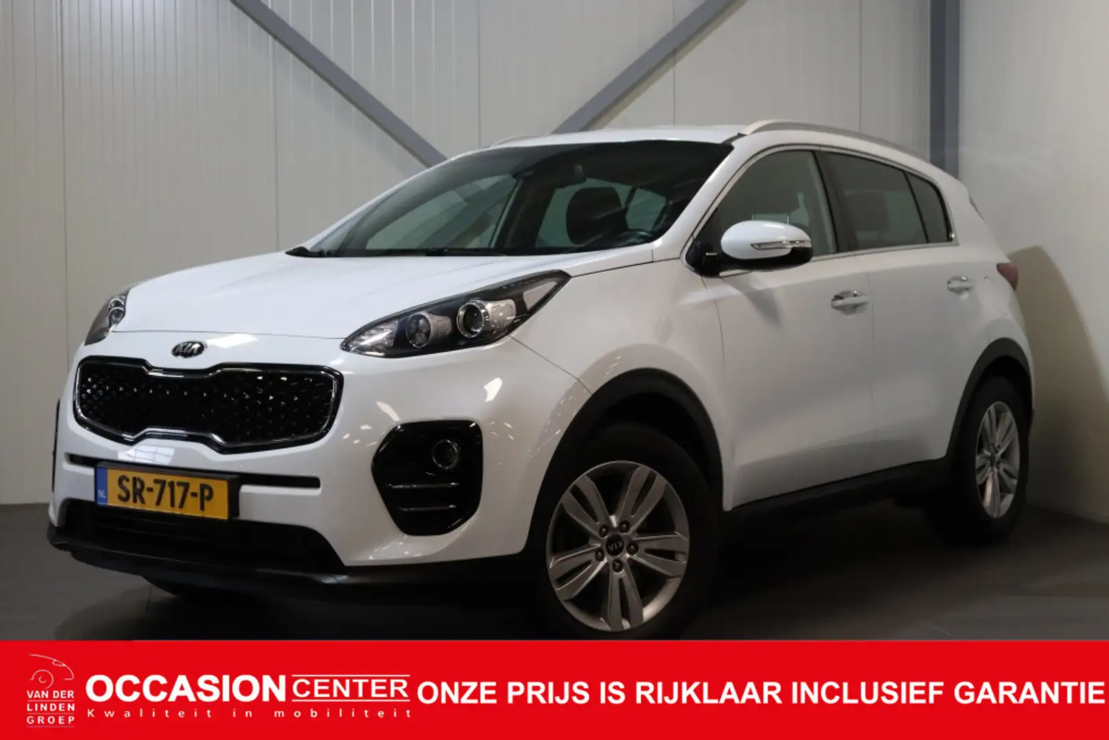 Kia Sportage 1.6 GDI DynamicLine Navi|Pdc|Climate|"Rijklaar! Wit - 1