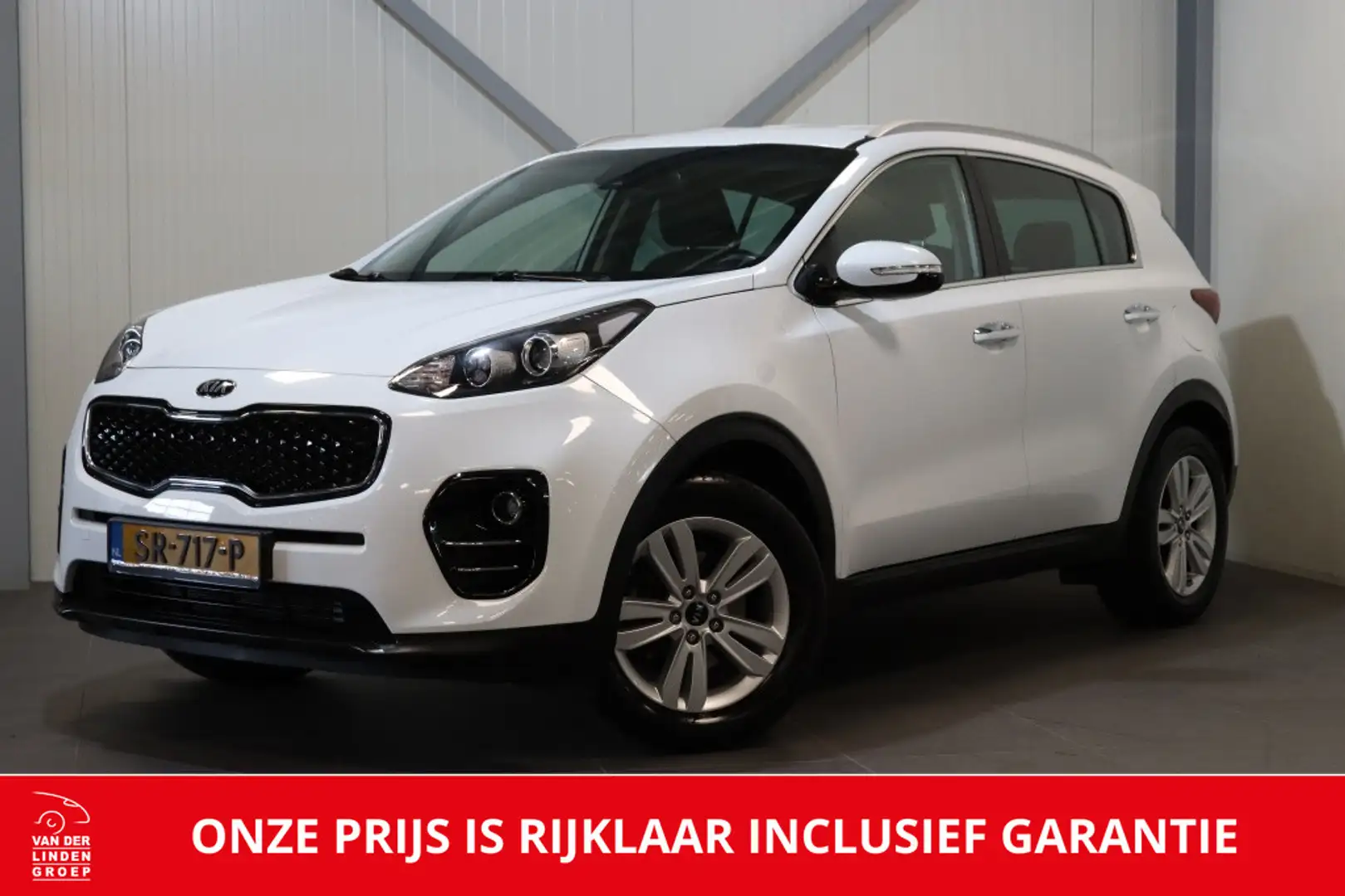 Kia Sportage 1.6 GDI DynamicLine Navi|Pdc|Climate|"Rijklaar! Weiß - 1