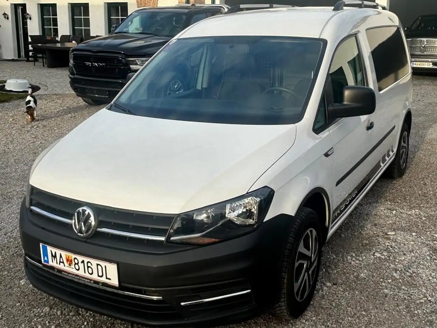 Volkswagen Caddy Caddy Kombi Maxi Austria 2,0 TDI Austria Weiß - 1