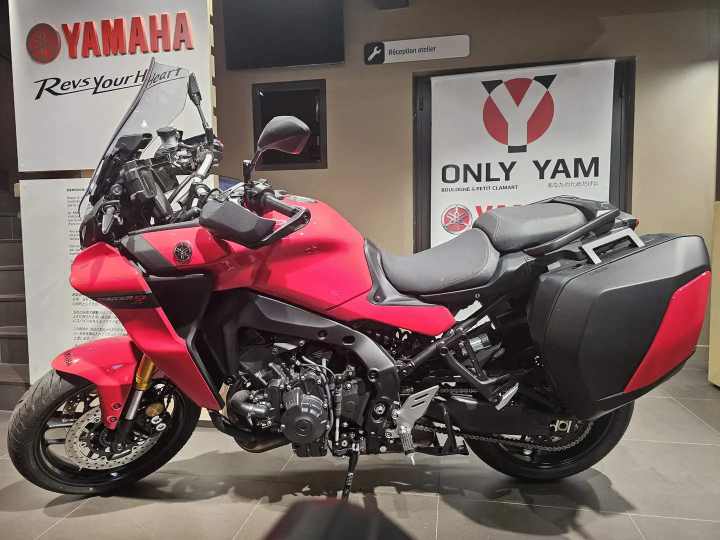 Yamaha Tracer 9 GT Rouge - 2