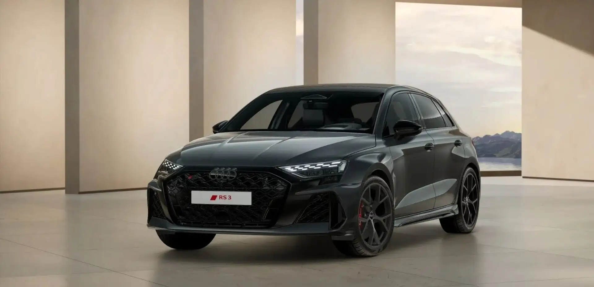 Audi RS3 Sportback *Ceramic*Schalensitze*Pano*Matrix* Grau - 1