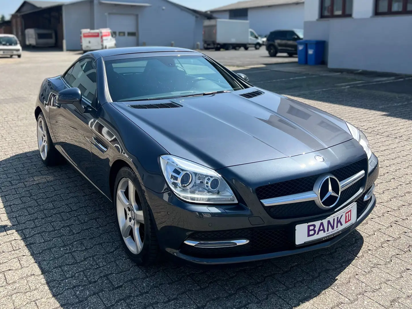 Mercedes-Benz SLK 200 SLK 200*AUS 1.HAND*H&K SOUND*CABRIO Gris - 2