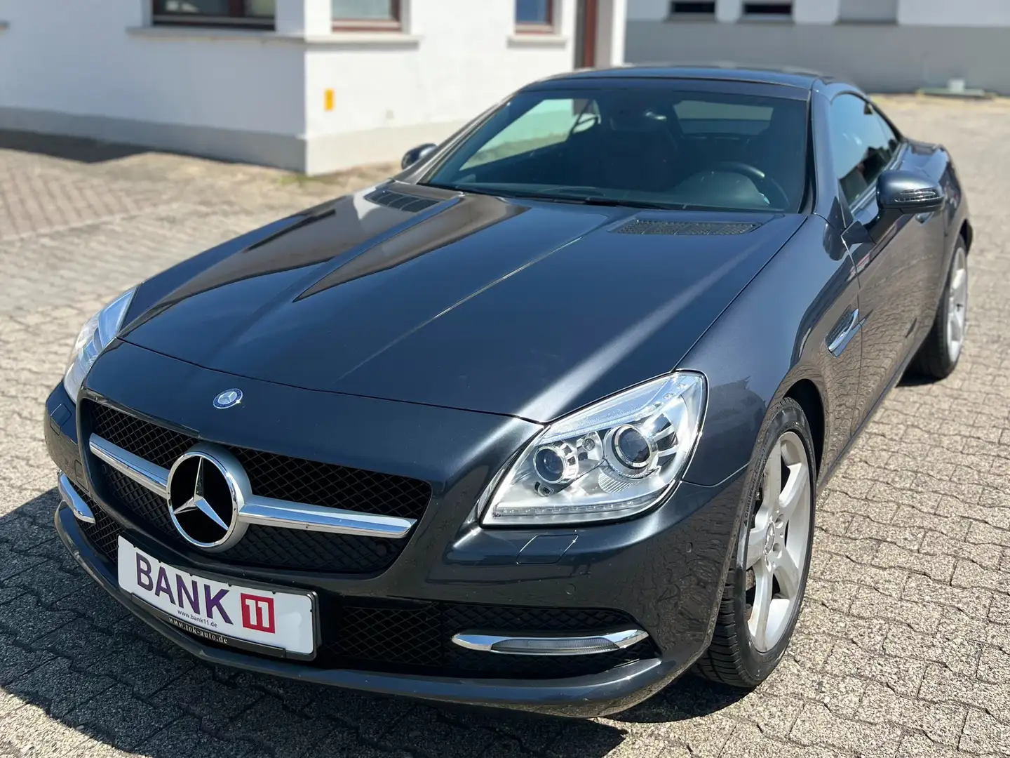 Mercedes-Benz SLK 200 SLK 200*AUS 1.HAND*H&K SOUND*CABRIO Gris - 1