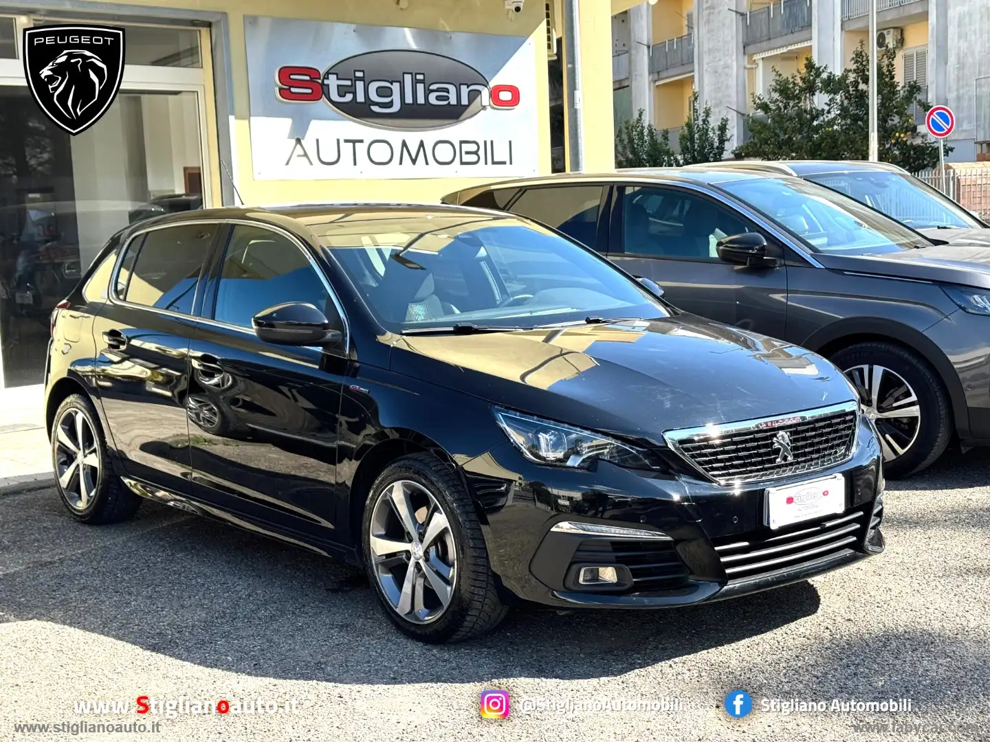 Peugeot 308 BlueHDi 130 S&S GT Line Schwarz - 1