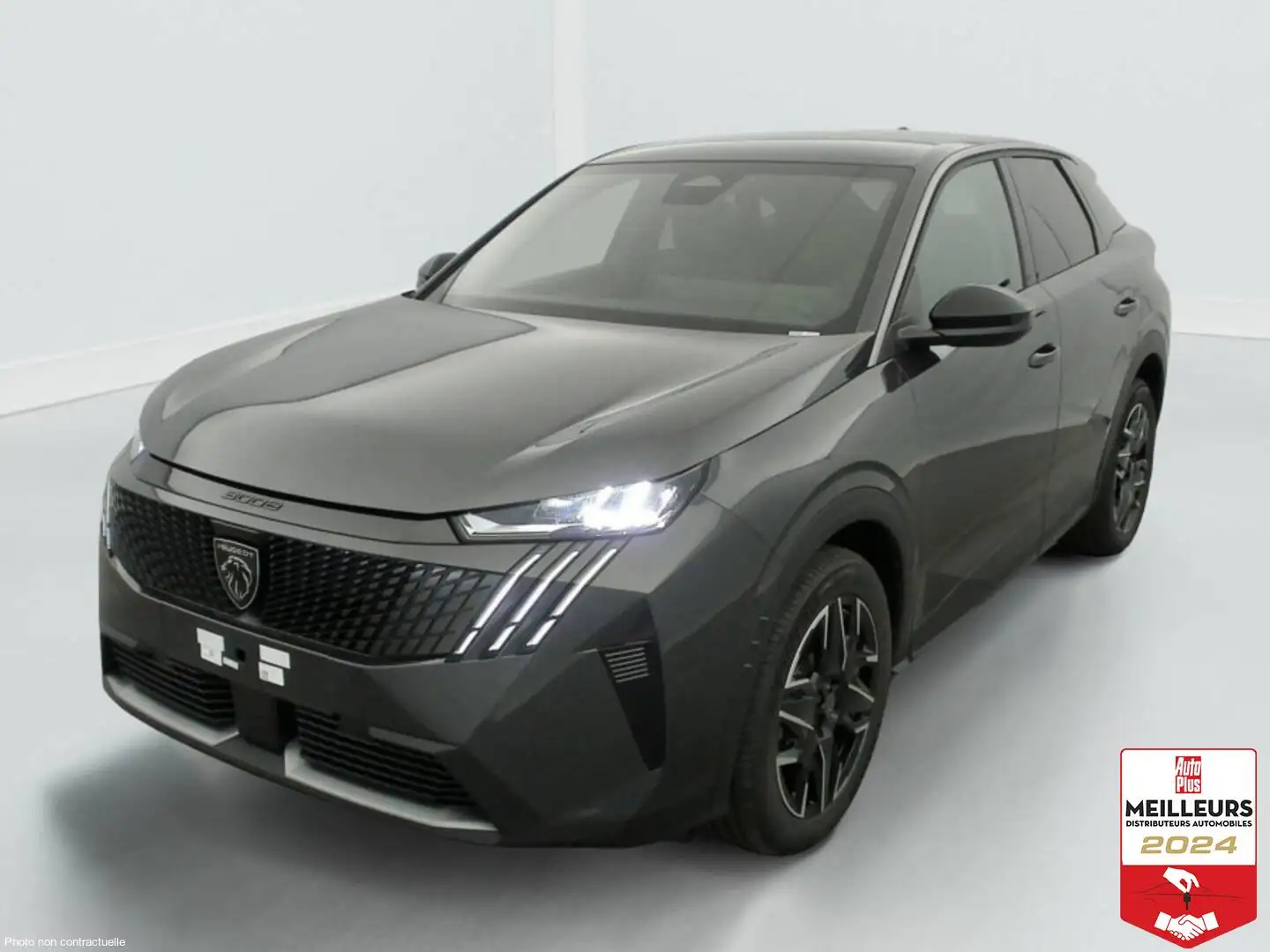 Peugeot 3008 Hybrid 145 e-DCS6 Allure Gris - 1