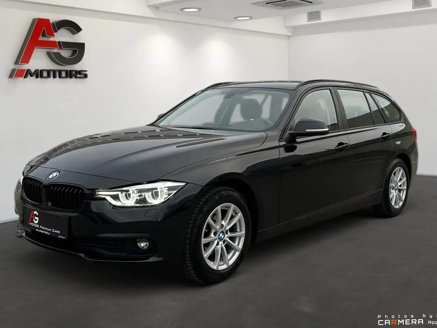 BMW 316 d (F31) Touring Advantage Aut / LED / Navi/Kamera Zwart - 1