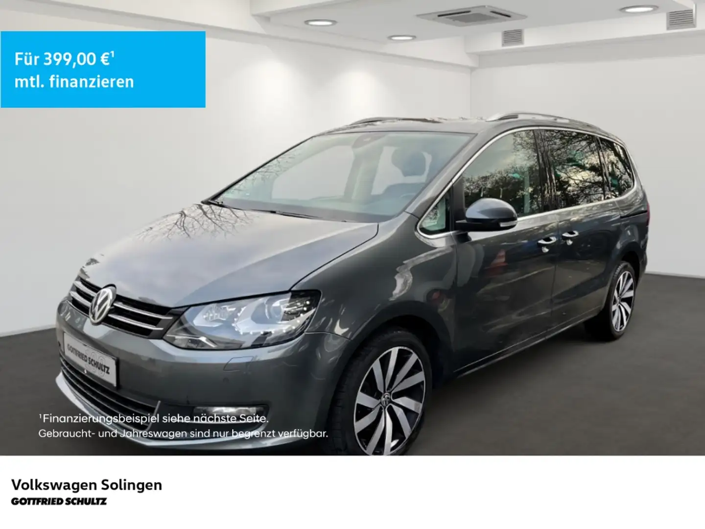 Volkswagen Sharan 2.0 TDI Highline Pano   Kamera   Standheizung   7- Grau - 1