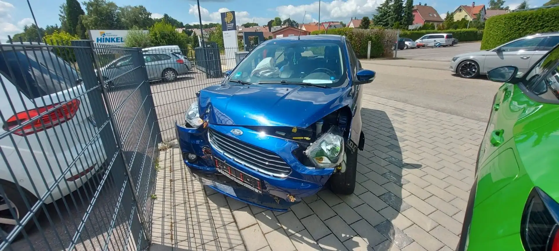 Ford Ka/Ka+ KA+ Klima Alu Blau - 1