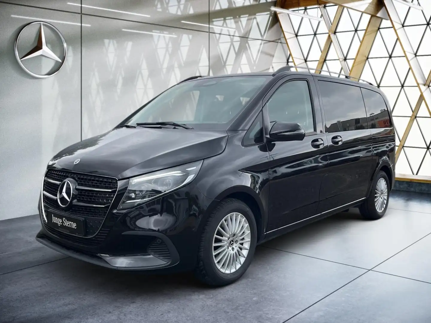 Mercedes-Benz V 220 d STYLE Kompakt AHK*Kam*LenkHz*Distro*Totw Schwarz - 2
