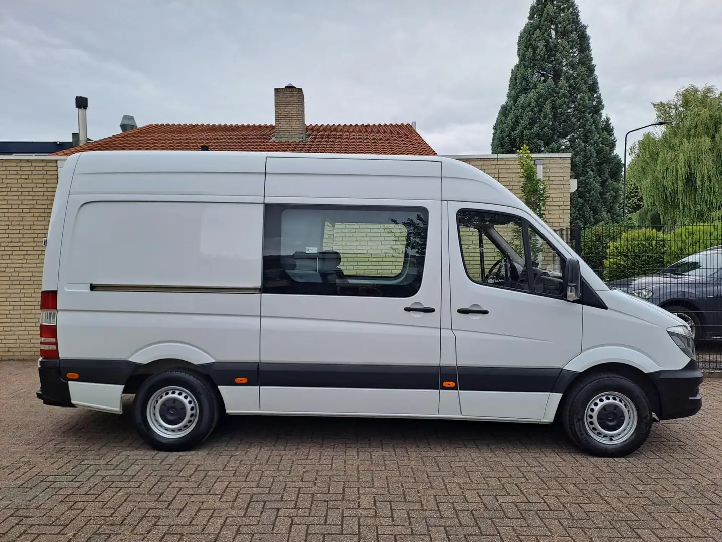 Mercedes-Benz Sprinter 314 2.2 CDI 366 L2 H2 Dubbelcabine Blanc - 2