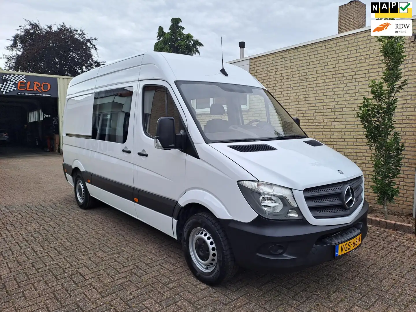 Mercedes-Benz Sprinter 314 2.2 CDI 366 L2 H2 Dubbelcabine Blanc - 1