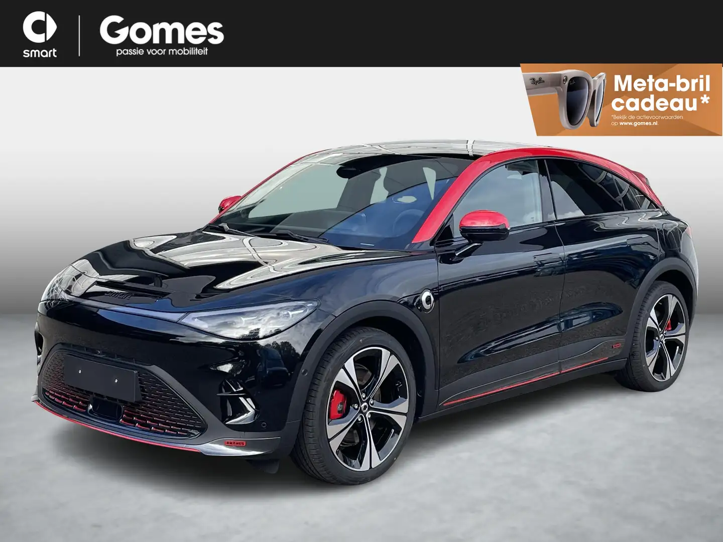 smart #3 BRABUS 66 kWh HERFST DEALS! | Van €47.995,- voor € Noir - 1