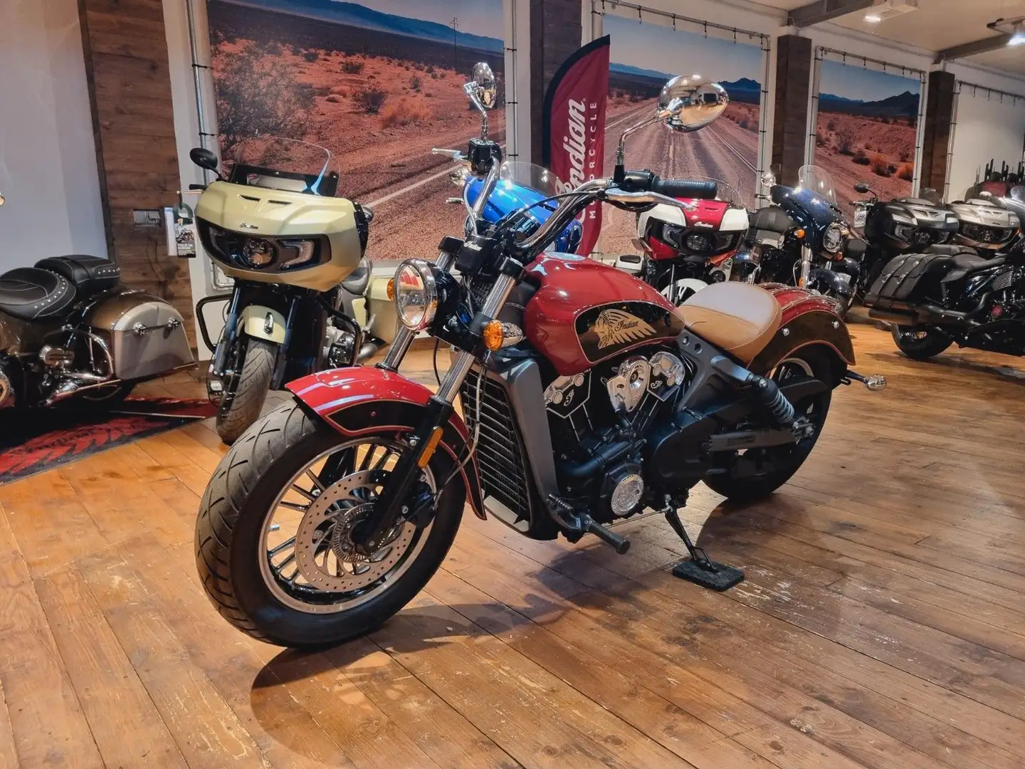 Indian Scout Extras" 100 Jahre (EUR 250/4,99 %) Kırmızı - 2