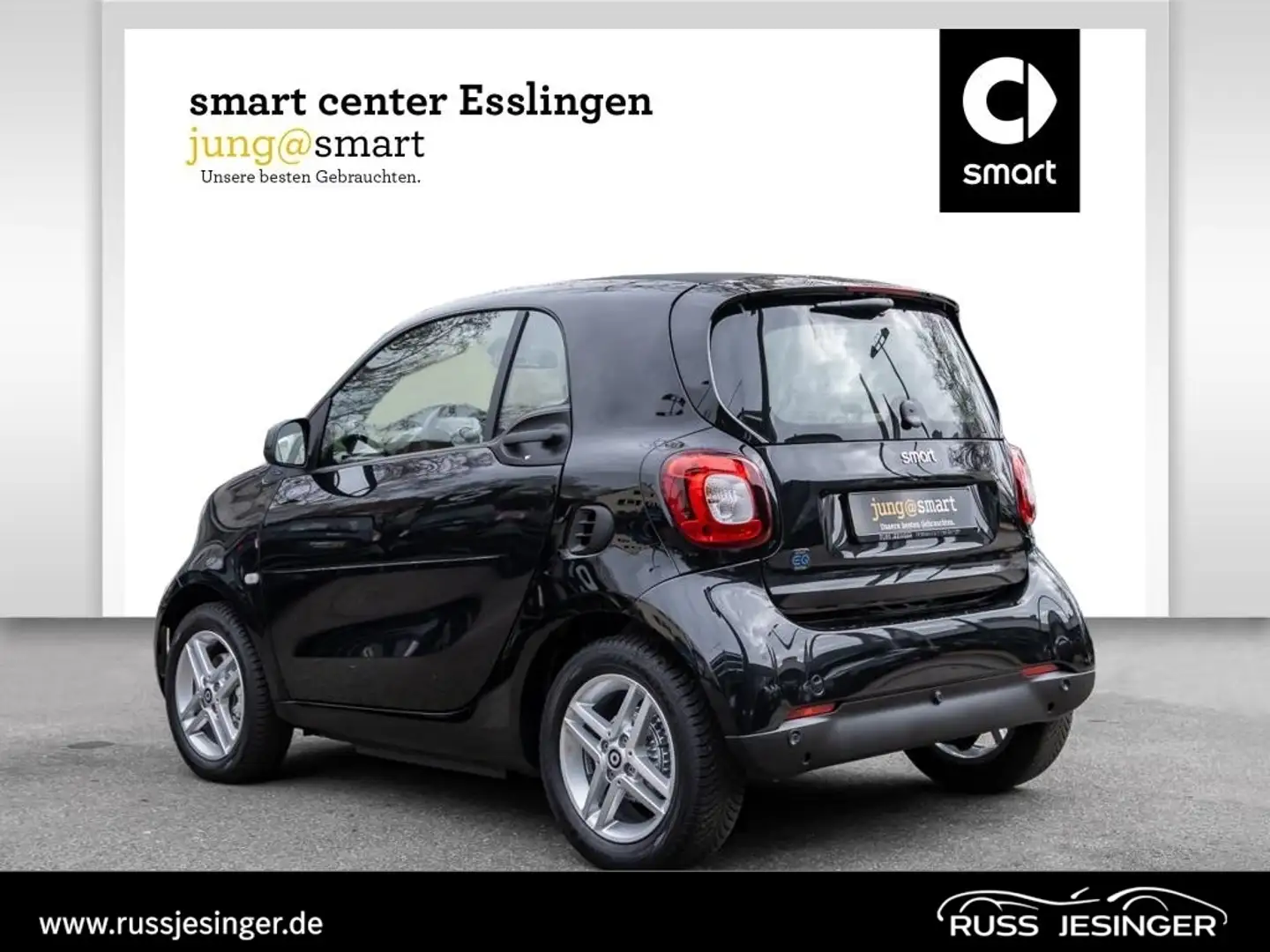 smart forTwo EQ  *Navi*PDC*SitzHzg*KlimaA*LMR* Negro - 2