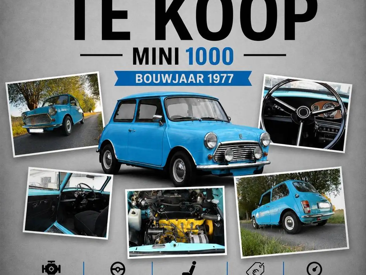 Austin mini 1000, foto 1