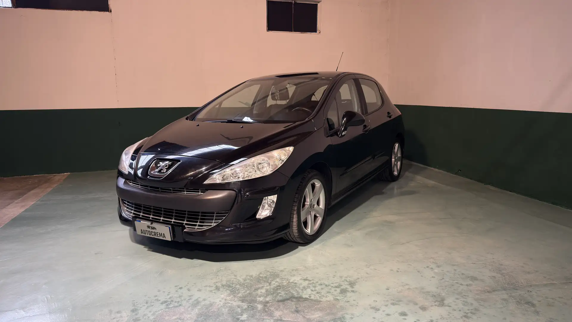 Peugeot 308 I 2007 5p 1.6 hdi 16v Feline 110cv fap Schwarz - 1