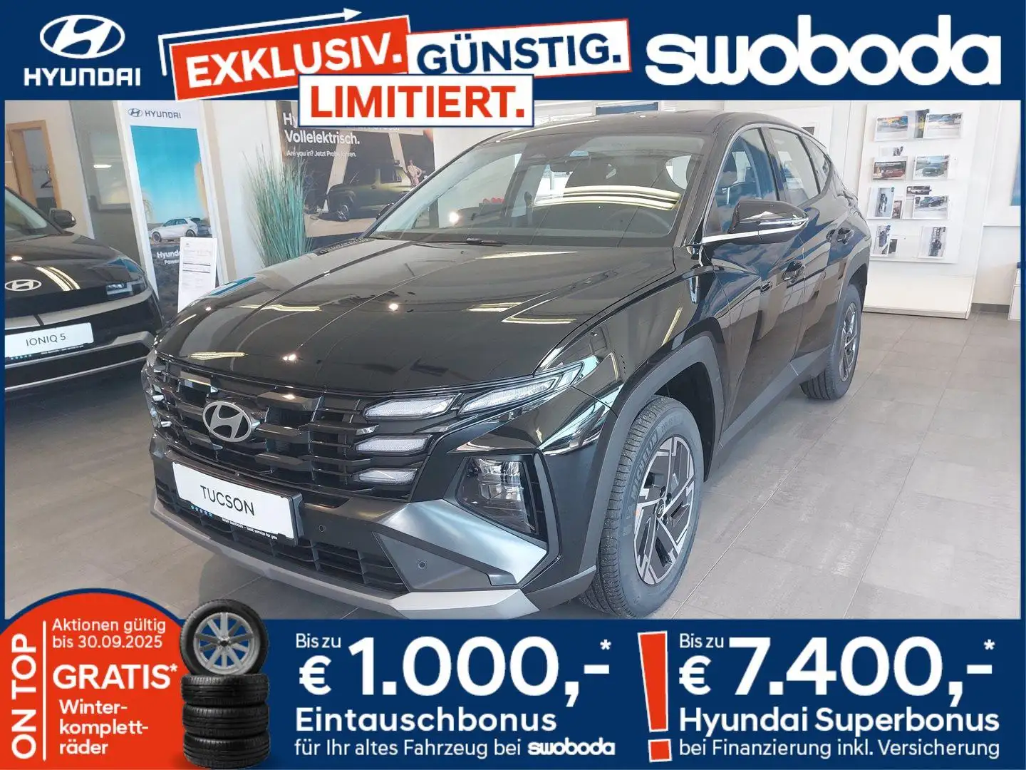 Hyundai TUCSON Tucson NX4 Smart Line 1,6 T-GDi PHEV 2WD t5ps1-PP3 Black - 1