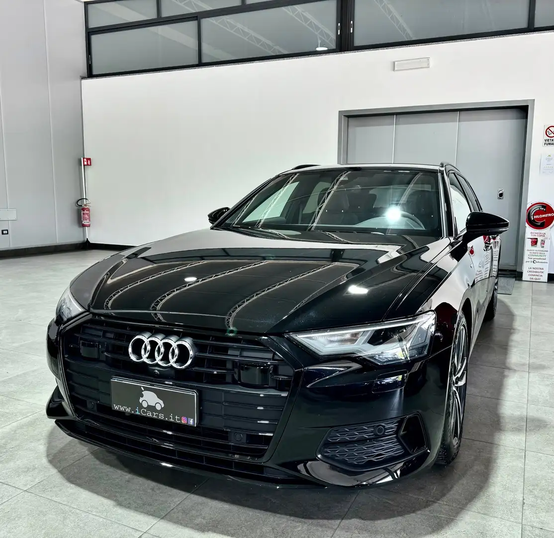 Audi A6 Avant 40 2.0 TDI 204CV Mhev S-Tronic S-Line Nero - 2