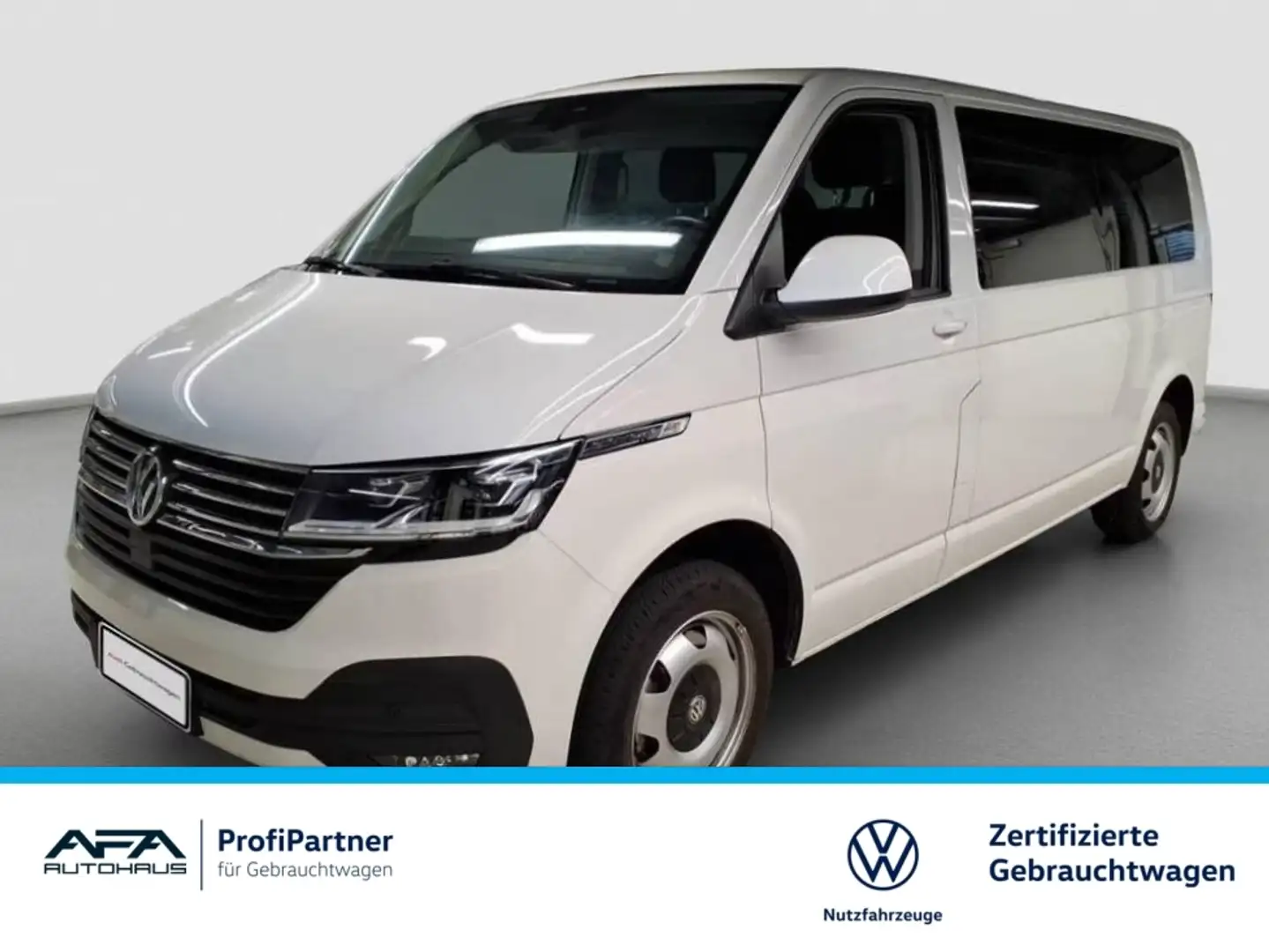 Volkswagen T6.1 Caravelle 2.0 TDI CL lang DSG AHK*StHz*Navi Weiß - 1