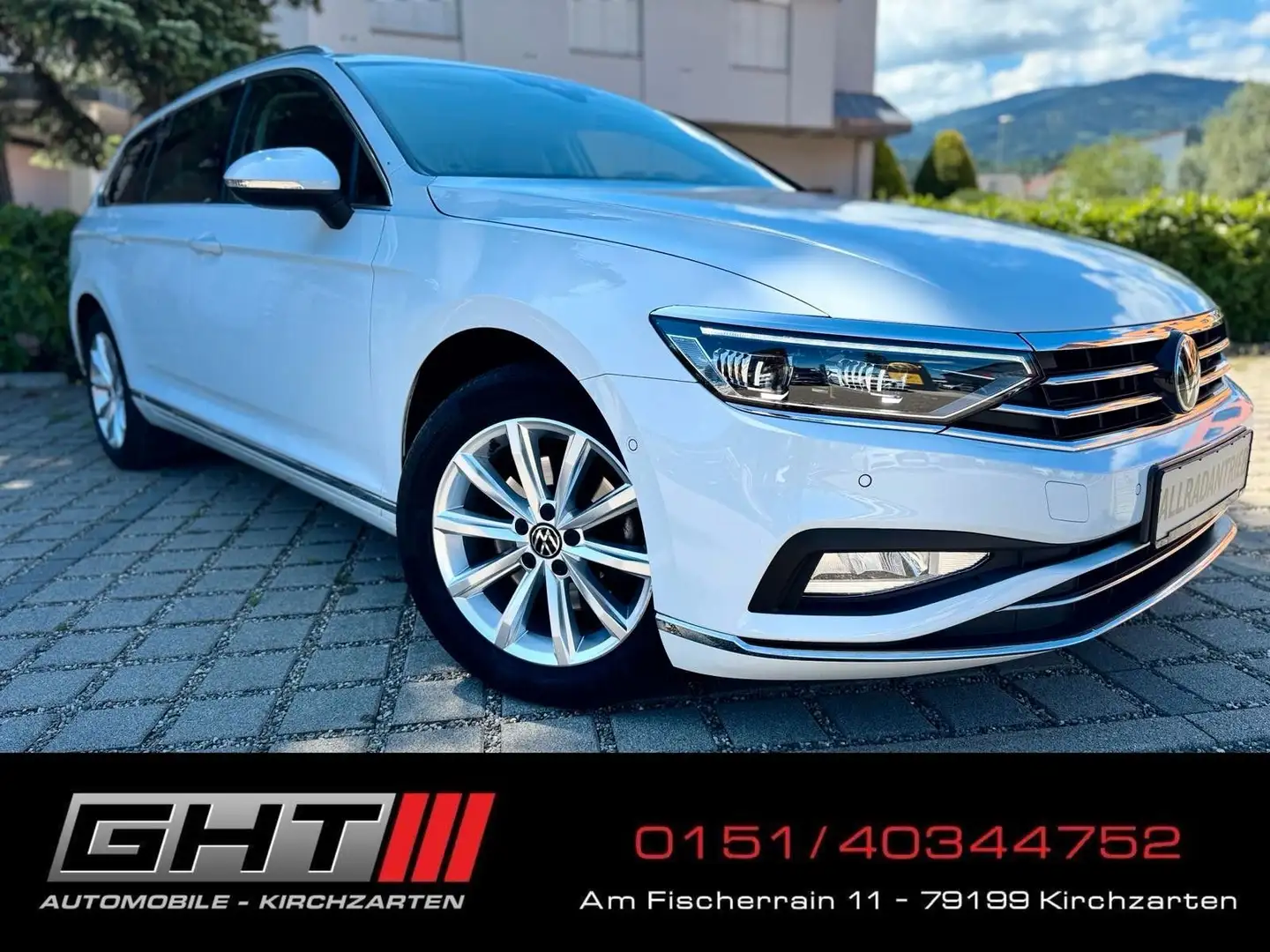 Volkswagen Passat Variant 2.0TDI 4Motion DSG IQ. Matrix AHK Blanc - 1