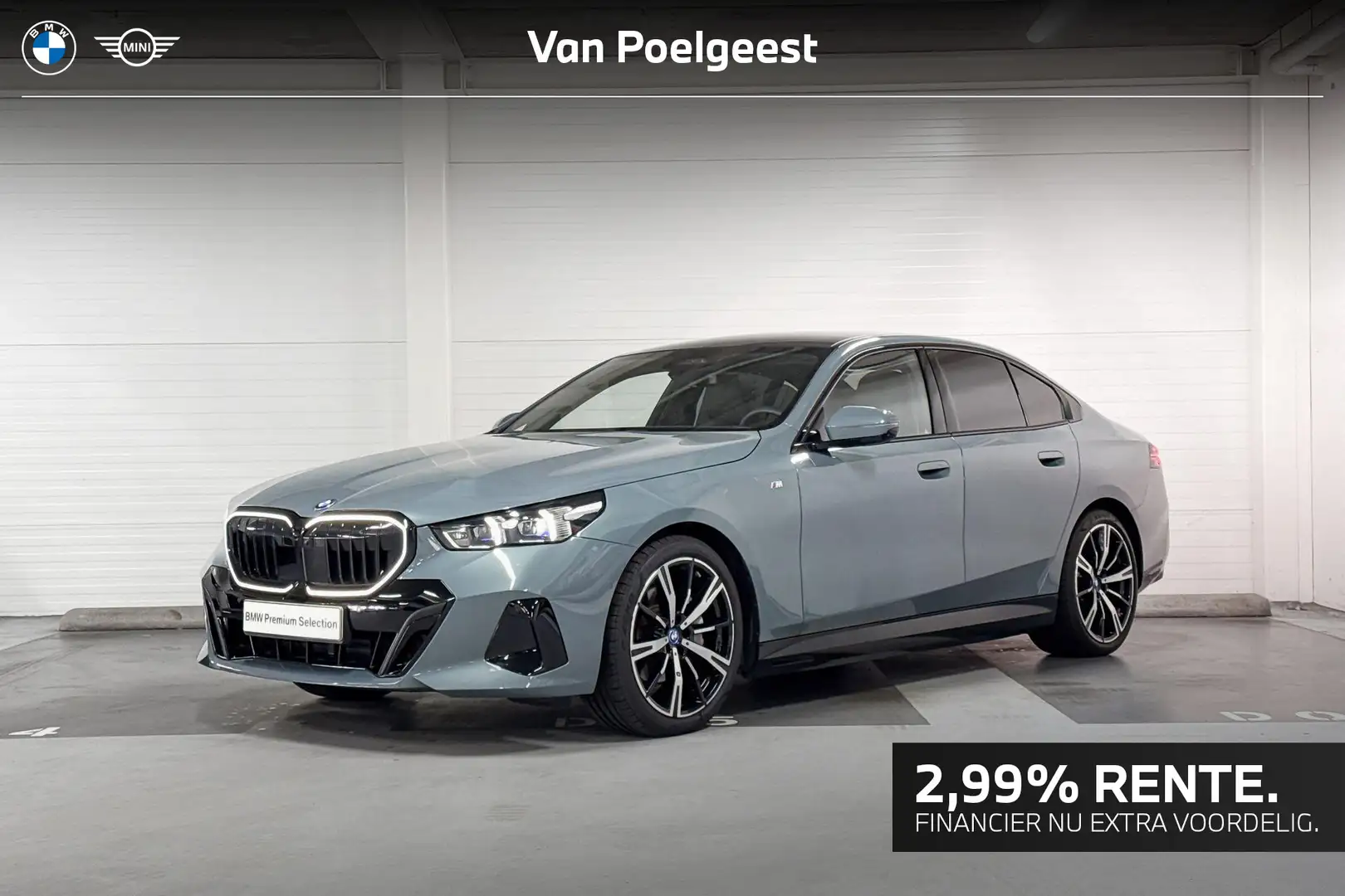 BMW i5 Sedan eDrive40 84 kWh Zelená - 1