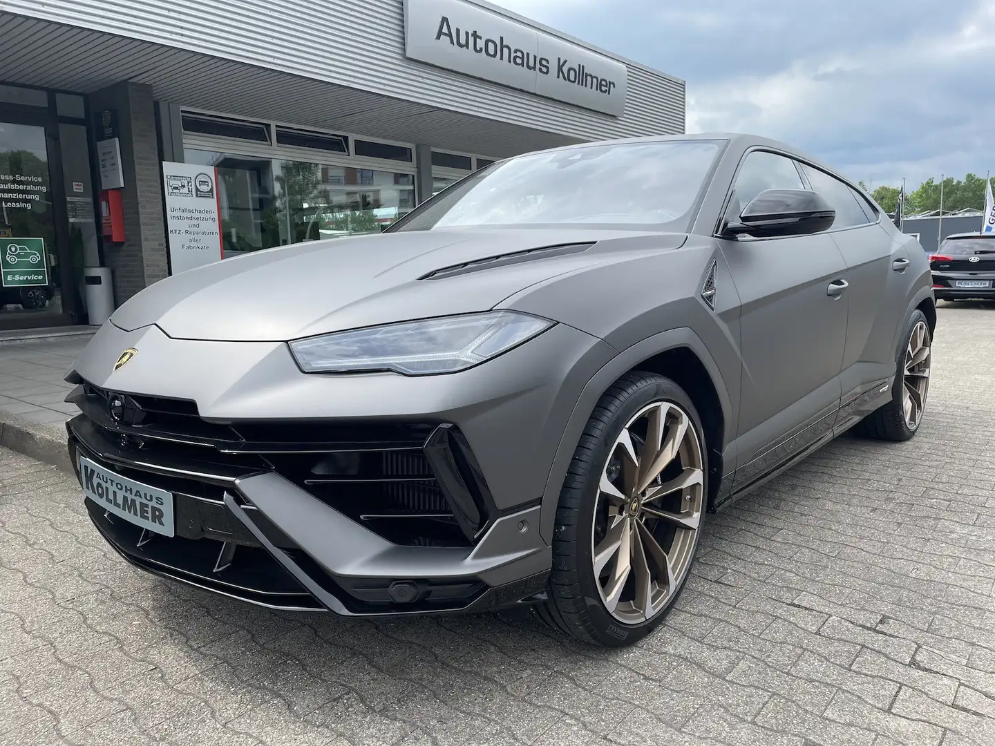 Lamborghini Urus S Grigio Keres Matt*3D*Pano*Dark Package*23 Grau - 2