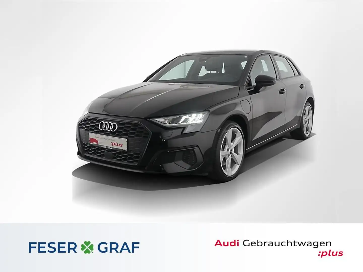 Audi A3 40 TFSI e S tronic Tempomat/Klimaa. Schwarz - 1