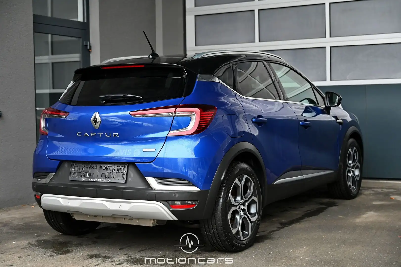Renault Captur 1.6 E-TECH 160 AUT INTENS Pickerl NEU Blau - 2