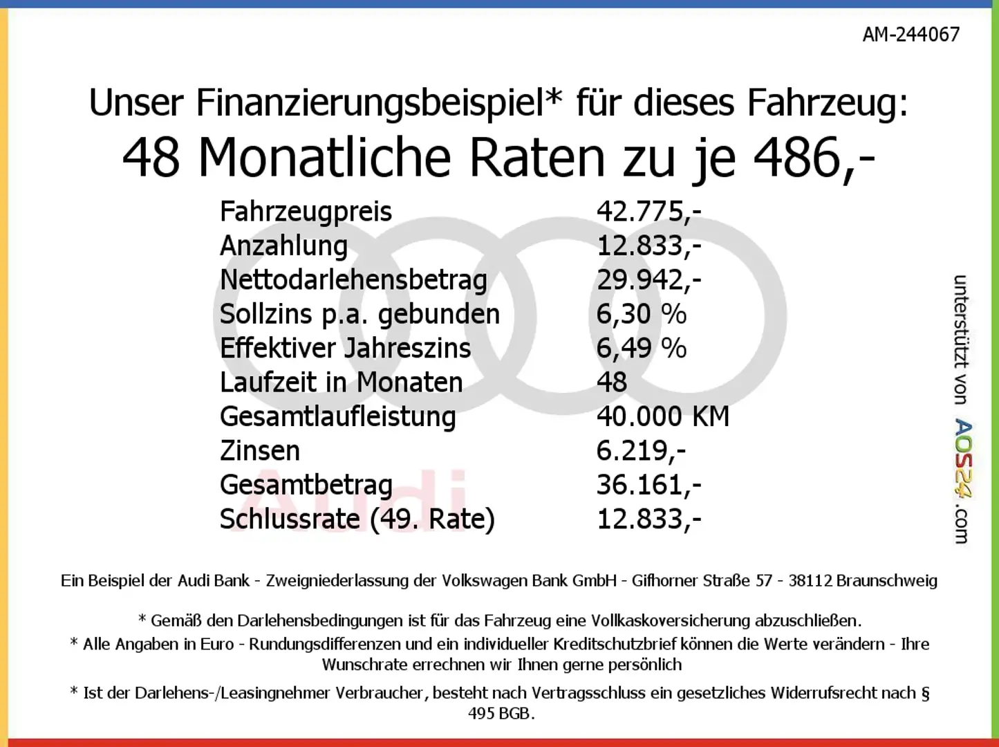 Audi A3 35 TFSI S tronic S Line Int Pano,Leder,Matrix,Navi Blau - 1