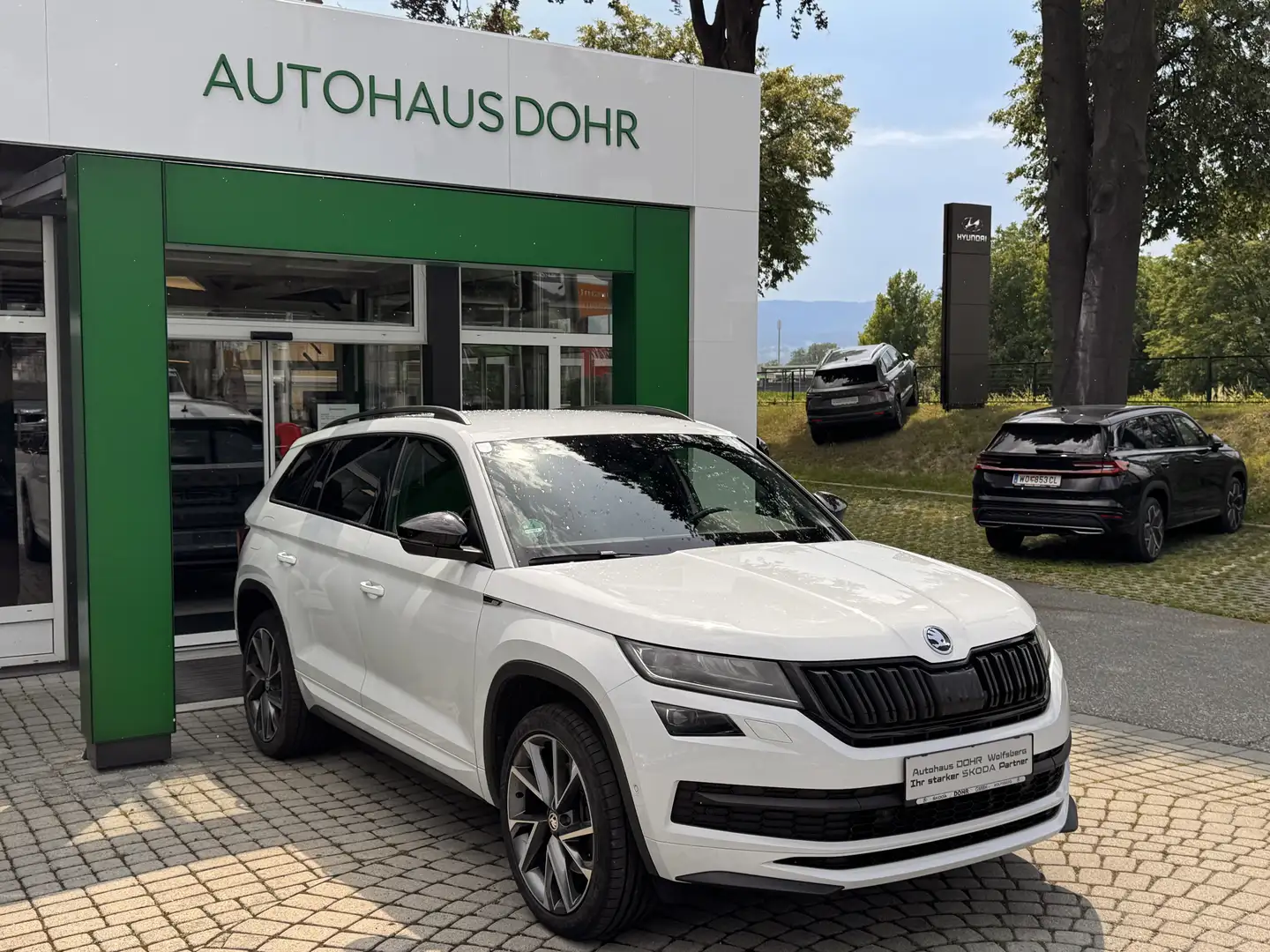 Skoda Kodiaq Sportline 4x4 Weiß - 1