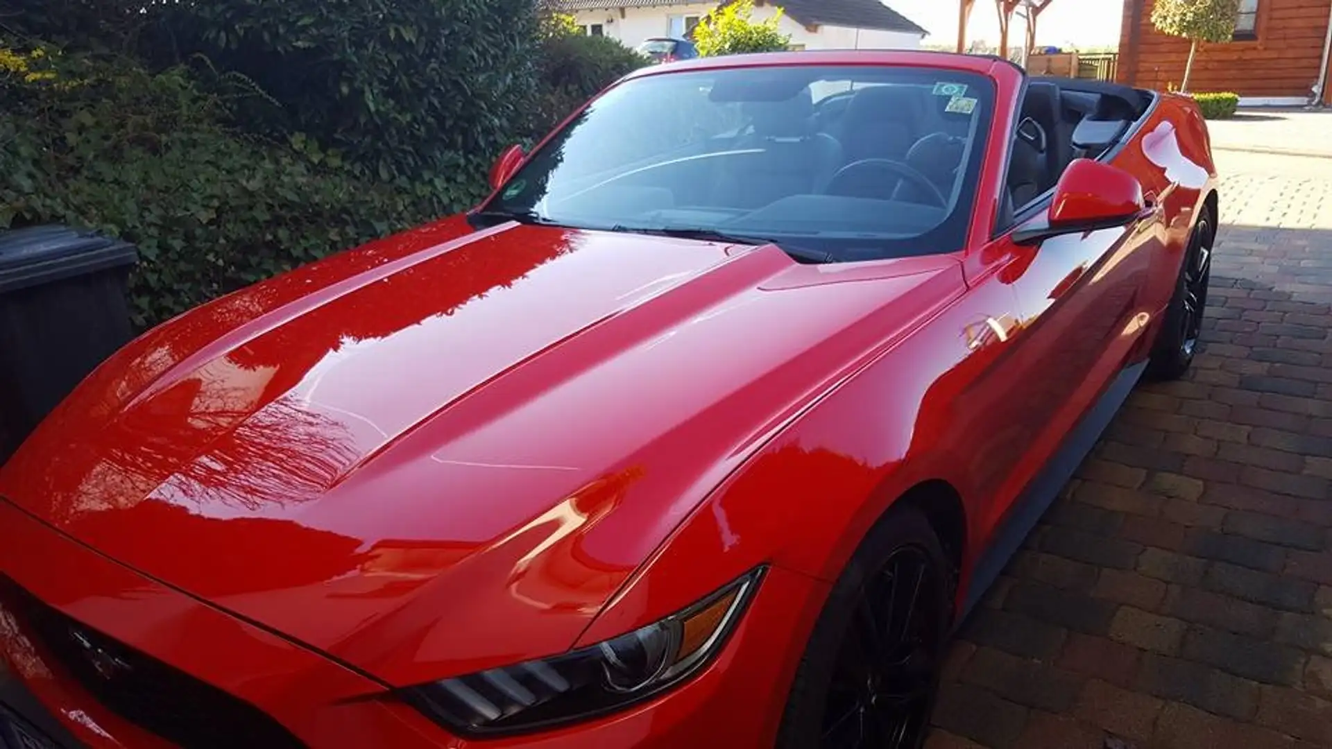 Ford Mustang Mustang Cabrio 2.3 Eco Boost Rot - 2
