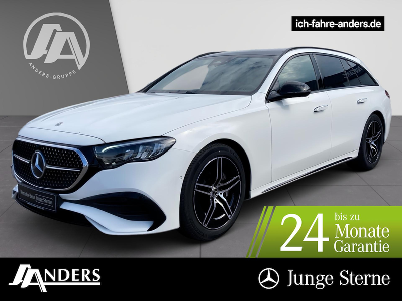 Mercedes-Benz E 220 d T AMG+NIGHT+AHK+DISTR+NAVI+LED+KAM+KEYL