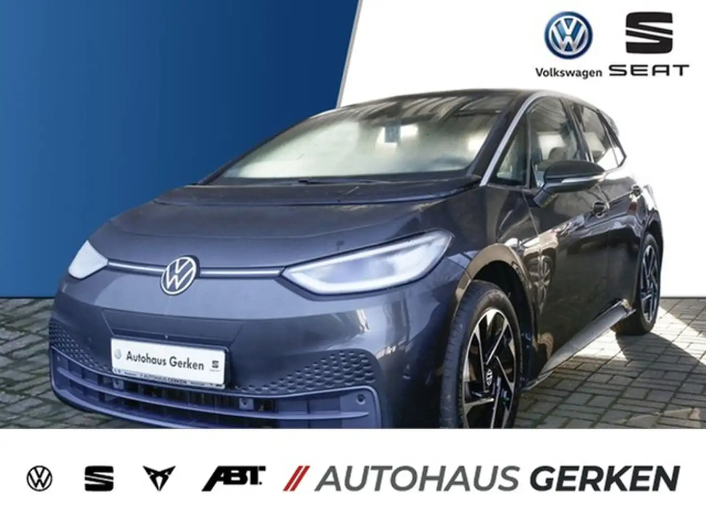 Volkswagen ID.3 Pro Performance 150 kW ACC, LED Matrix, Navi Grau - 1