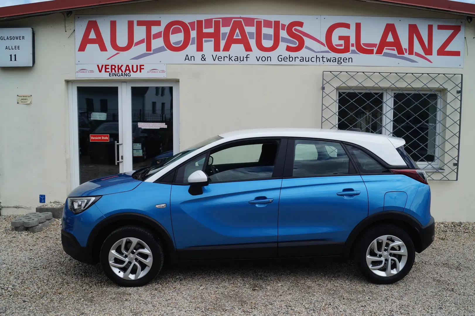 Opel Crossland X Edition 1.Hand*TÜV NEU* Azul - 2