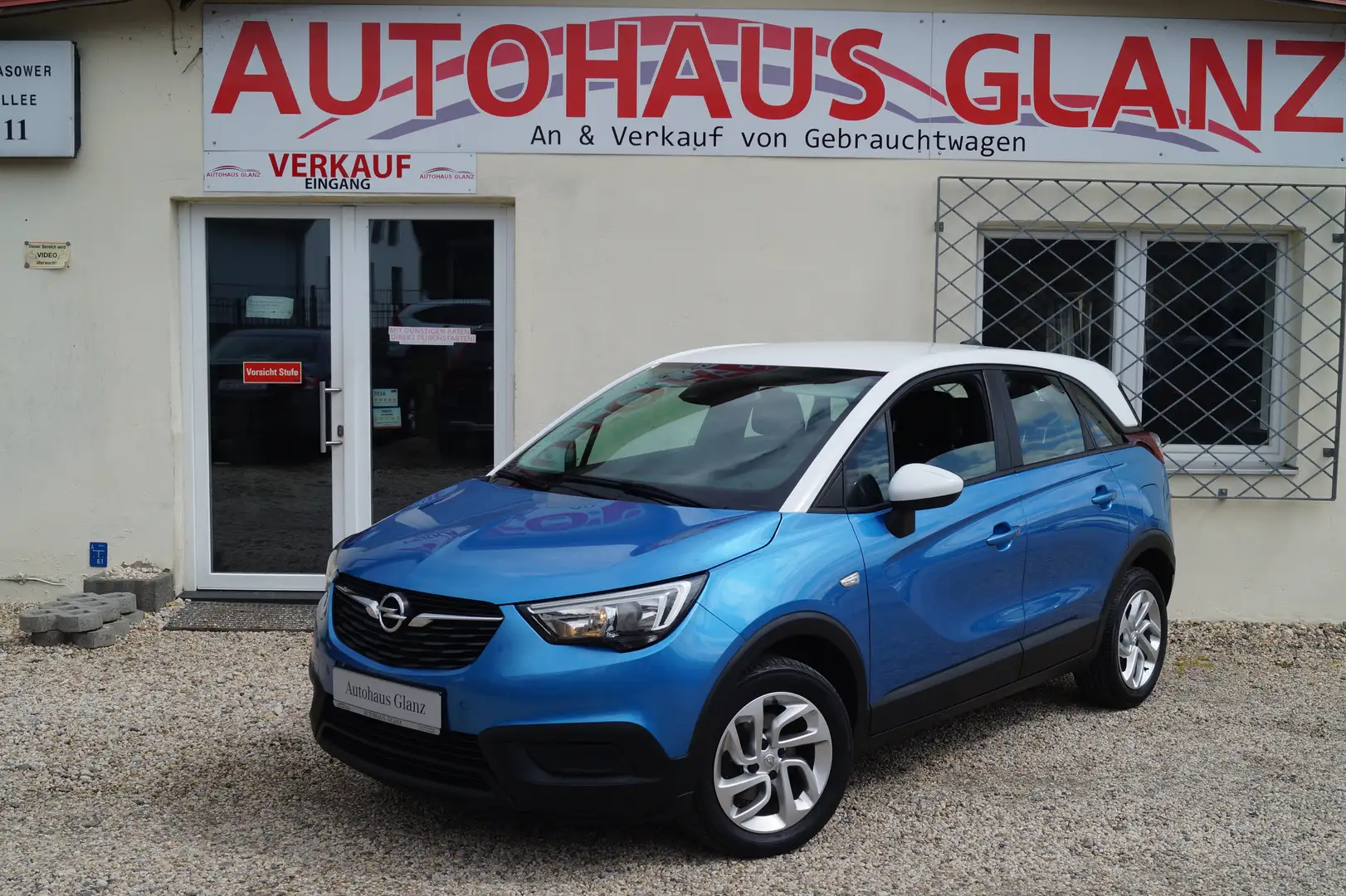 Opel Crossland X Edition 1.Hand*TÜV NEU* Azul - 1