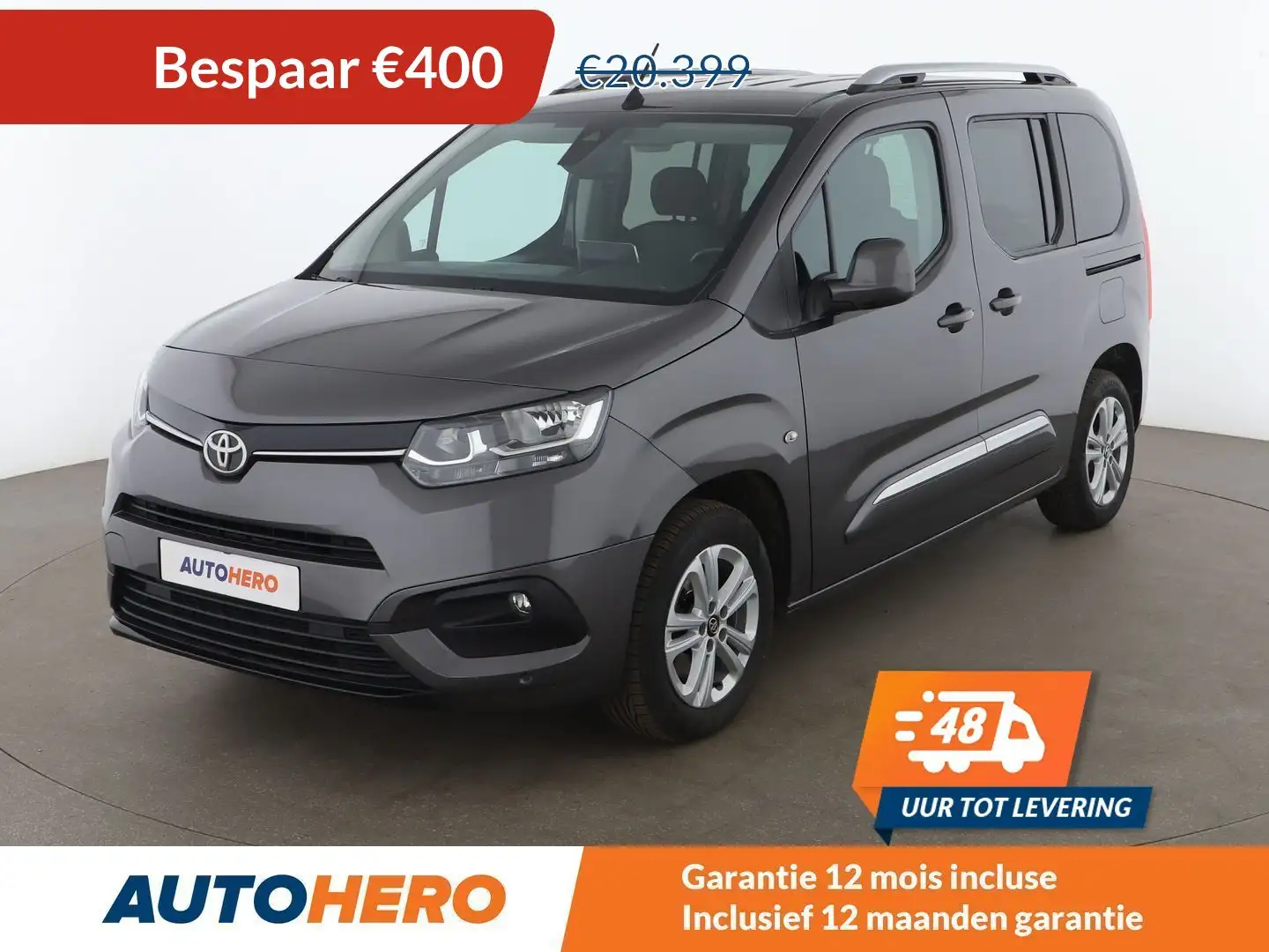 Toyota Proace City 1.2 Turbo L1 Family Active Bruin - 1