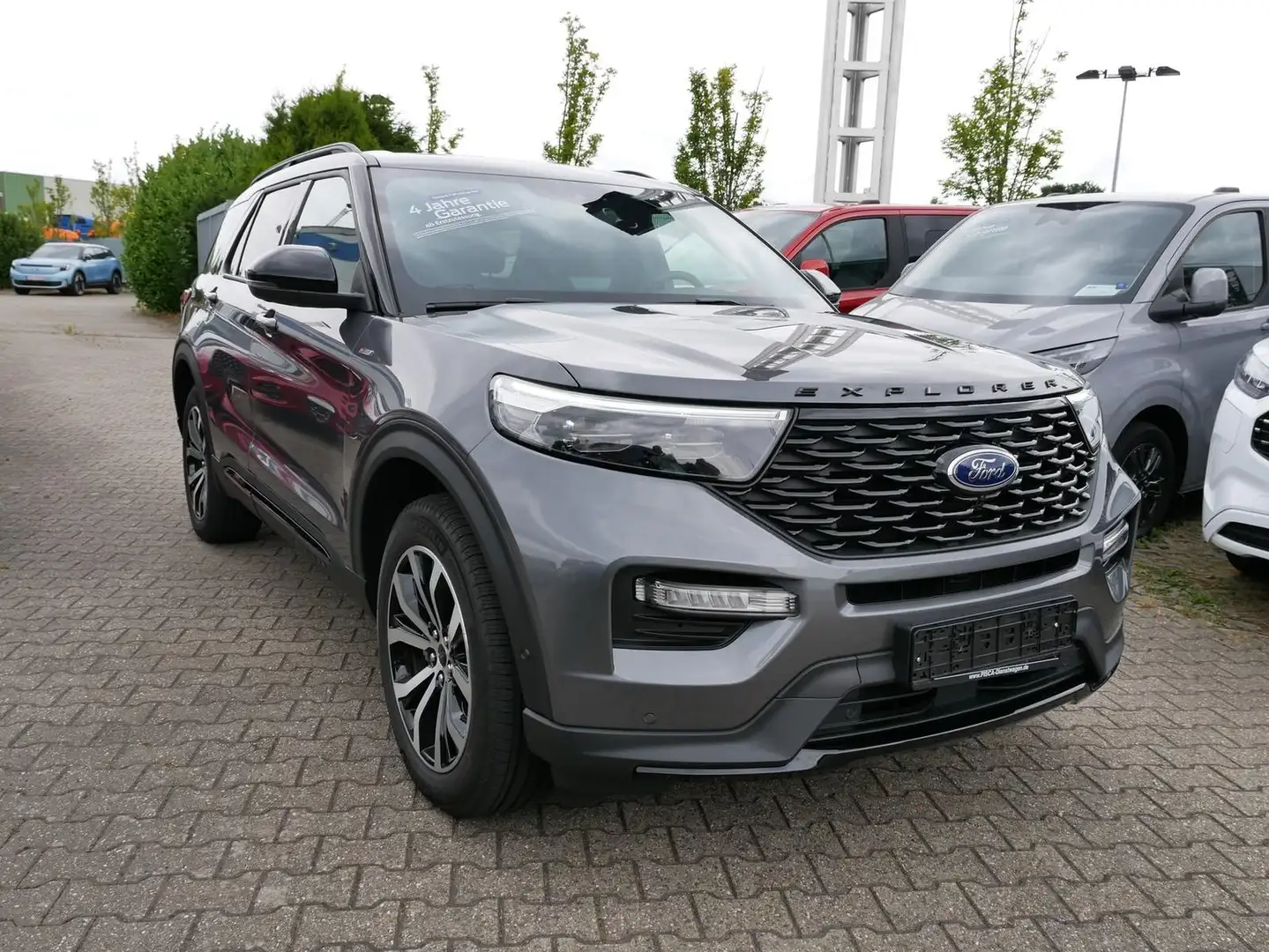 Ford Explorer ST-Line Plug-in-Hybrid 4x4 AHK ACC LED Gris - 2