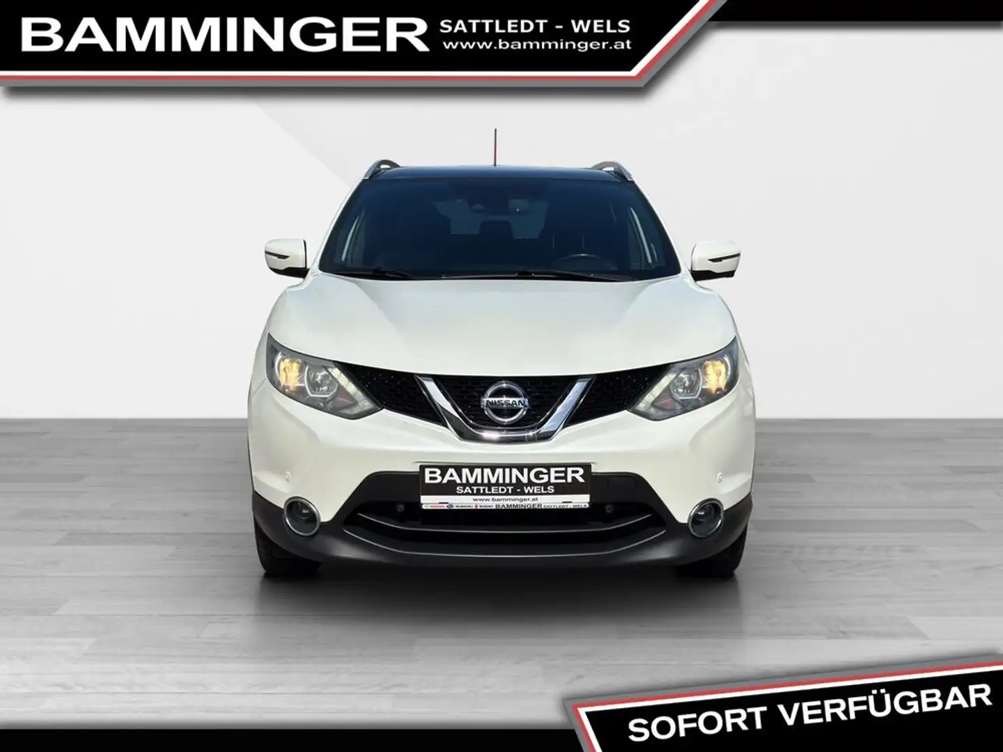 Nissan Qashqai 1,6 dCi N-Connecta Weiß - 2