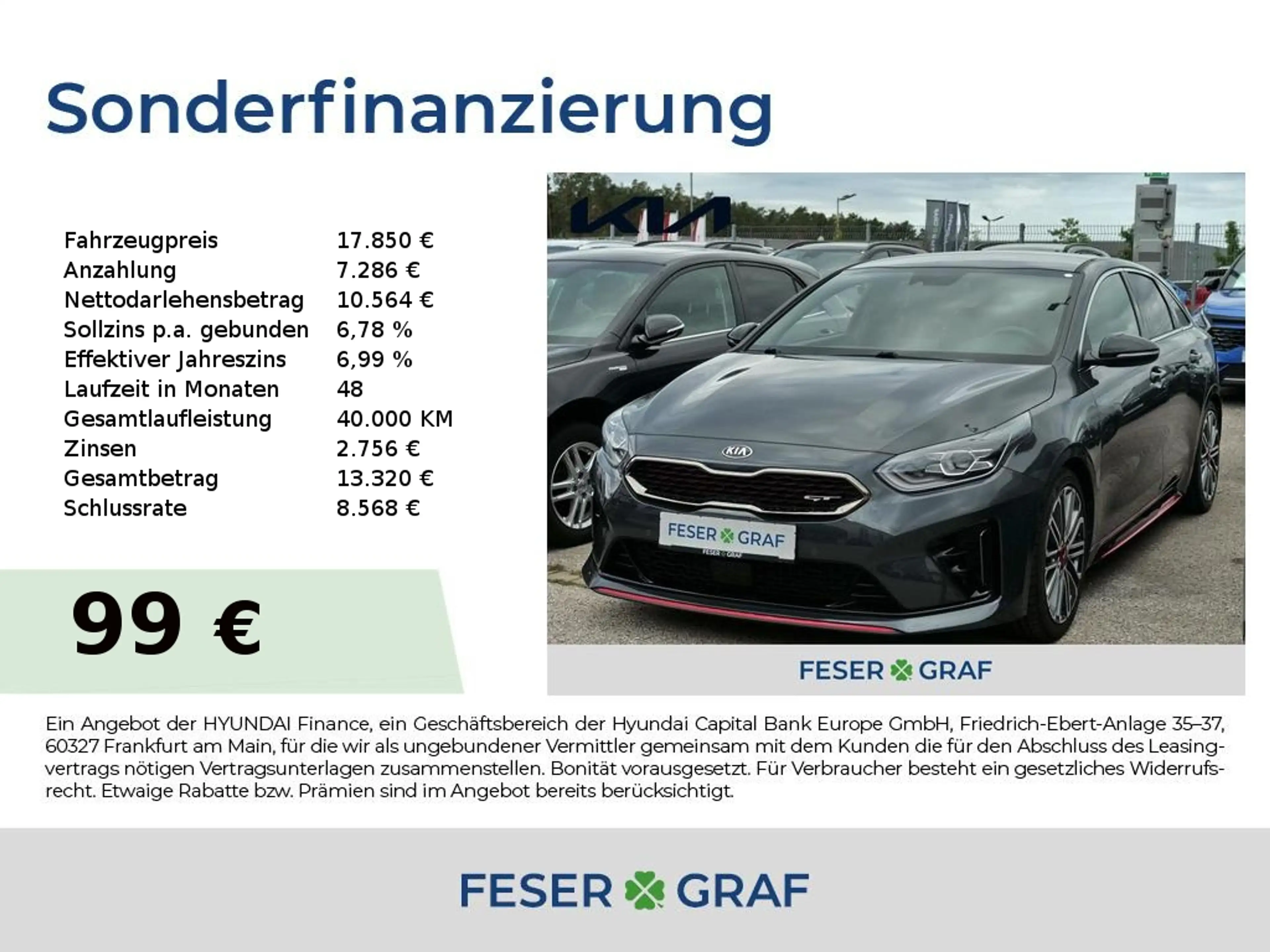 Kia ProCeed / pro_cee'd GT 1.6 T-GDI 8-fach-bereift