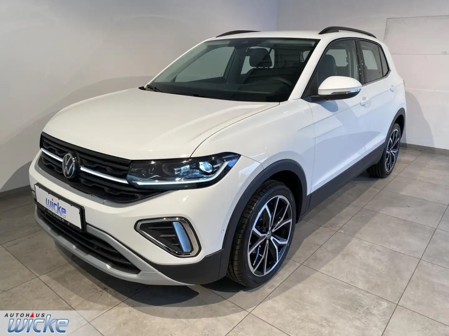Volkswagen T-Cross 1.5 TSI DSG Style NAVI KLIMA AHK REAR VIEW Weiß - 2