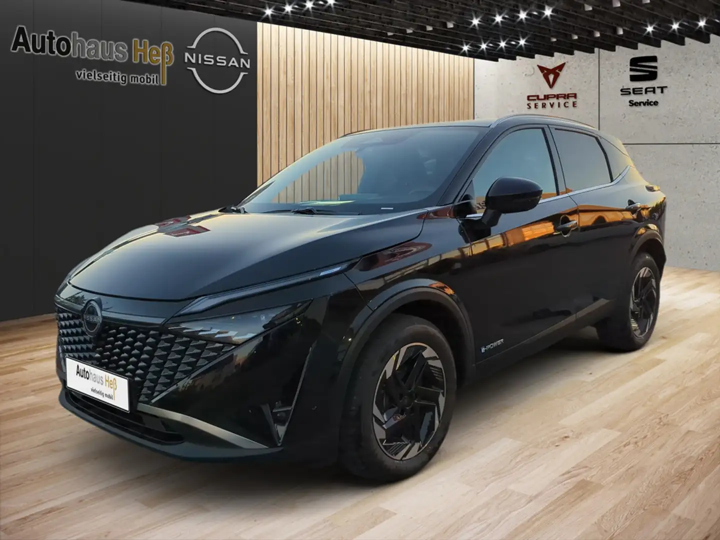 Nissan Qashqai 1.5 e-POWER N-Connecta 360° PANO LED Schwarz - 1