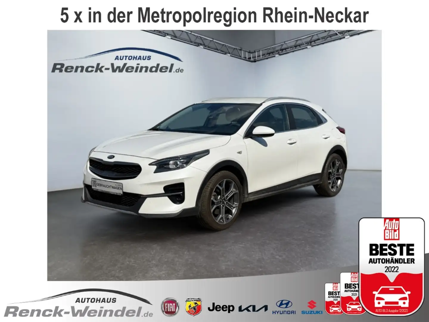 Kia XCeed Sound Edition 1.0 T-GDI Navi Klima LED BT Rückfahr Weiß - 1