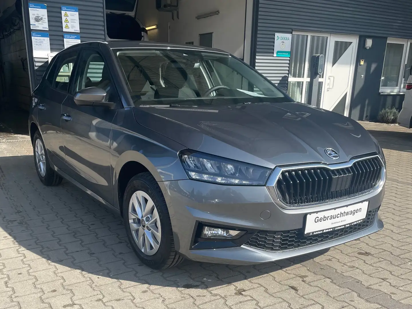 Skoda Fabia 1.0 TSI Selection Grau - 1