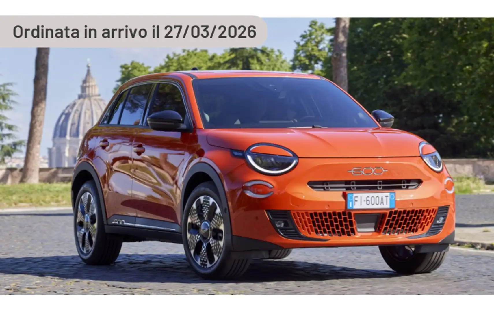 Fiat 600 Hybrid 145 CV DCT MHEV Icon Argento - 1