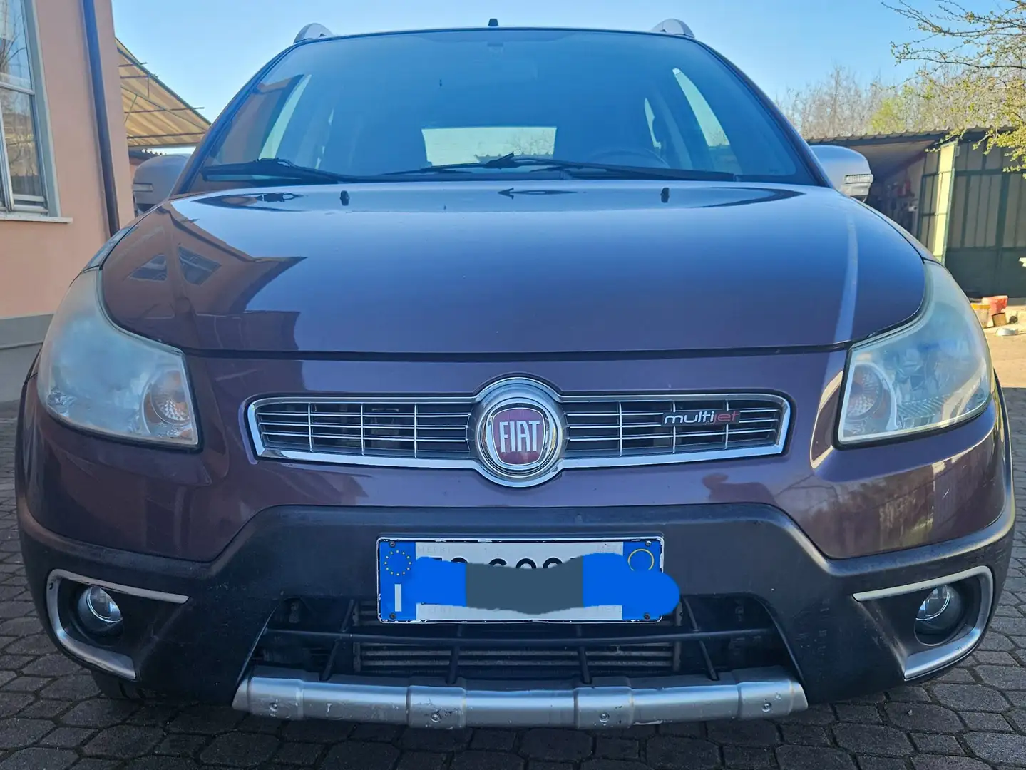Fiat Sedici Sedici 2.0 mjt Emotion 4x4 135cv Burdeos - 1
