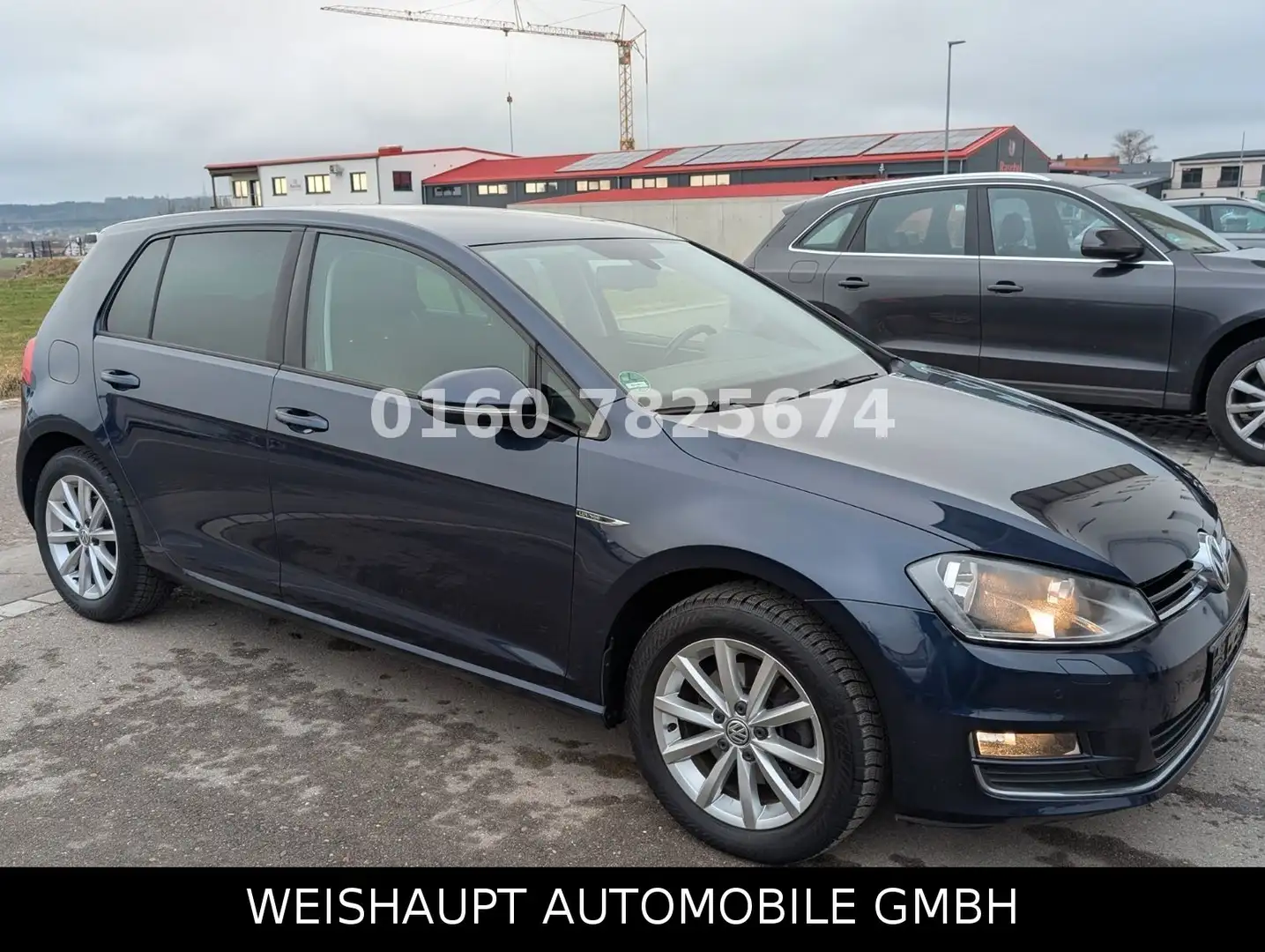 Volkswagen Golf VII Lim. Lounge BMT Klimaautom.5Tü-Tempomat Modrá - 1