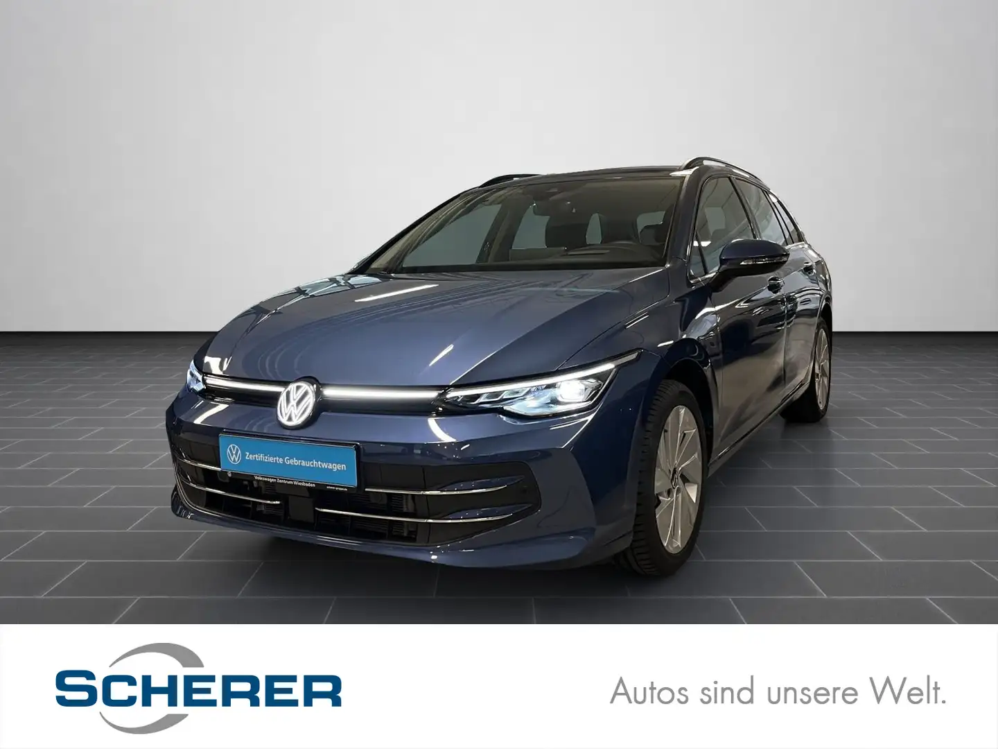 Volkswagen Golf Variant Golf VIII Variant 1,5 eTSI DSG Style, Navi, Sitz Blau - 1