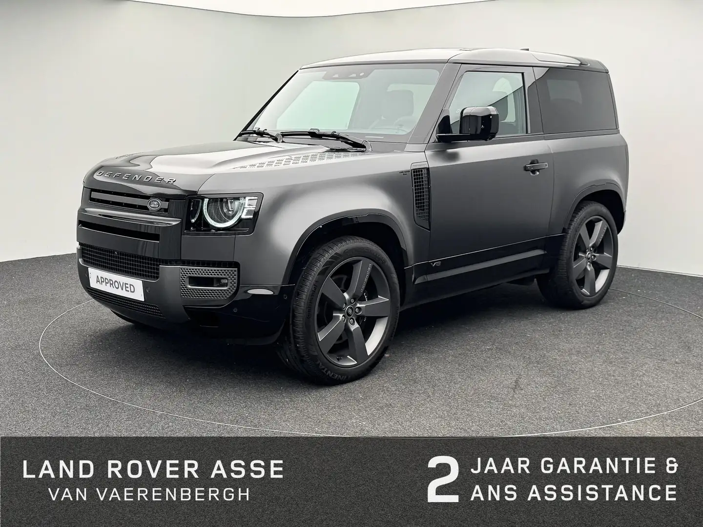 Land Rover Defender 90 P525 V8 Carpathian Edition Gris - 1