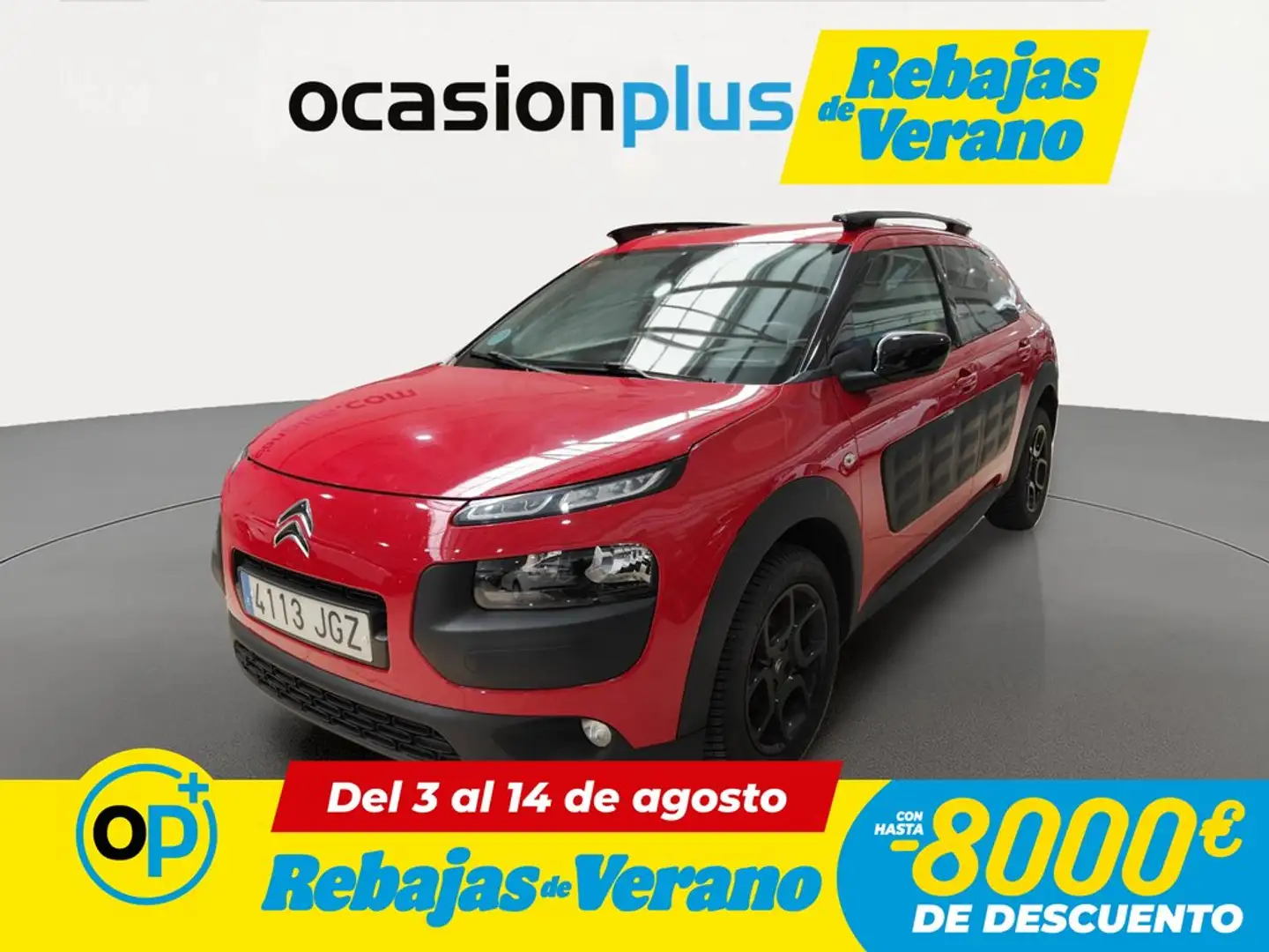 Citroen C4 Cactus 1.2 PureTech Feel 82 Rojo - 1