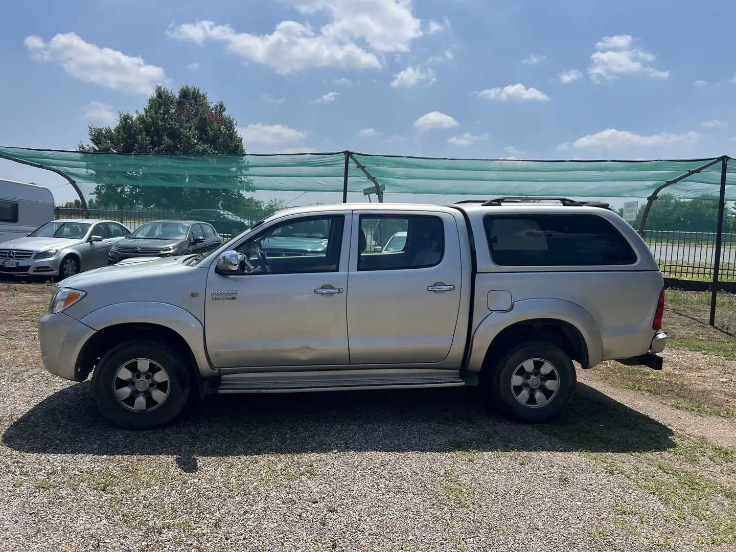Toyota Hilux 3.0 d-4d double cab SR auto Argent - 1